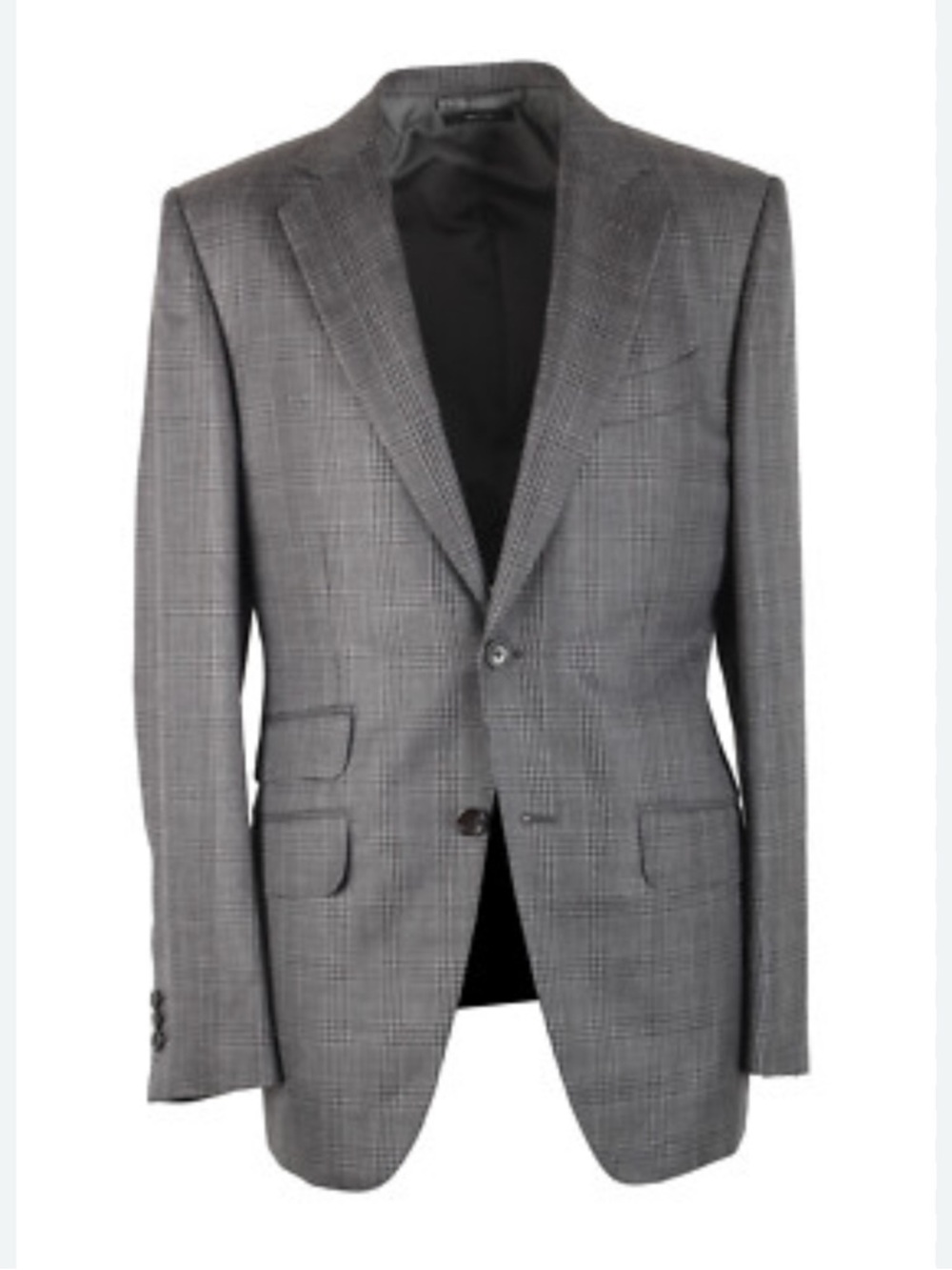 Tom Ford Gray Glen Plaid Sport suit
